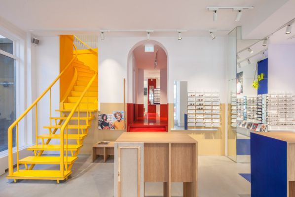 眼鏡店辦公室設(shè)計的時尚色彩構(gòu)成